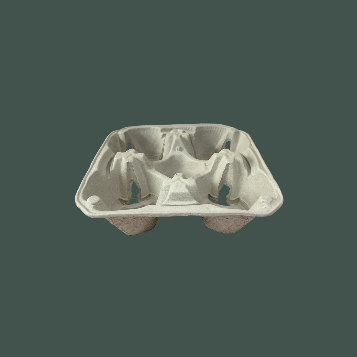 Charola porta vasos 4 celdas
