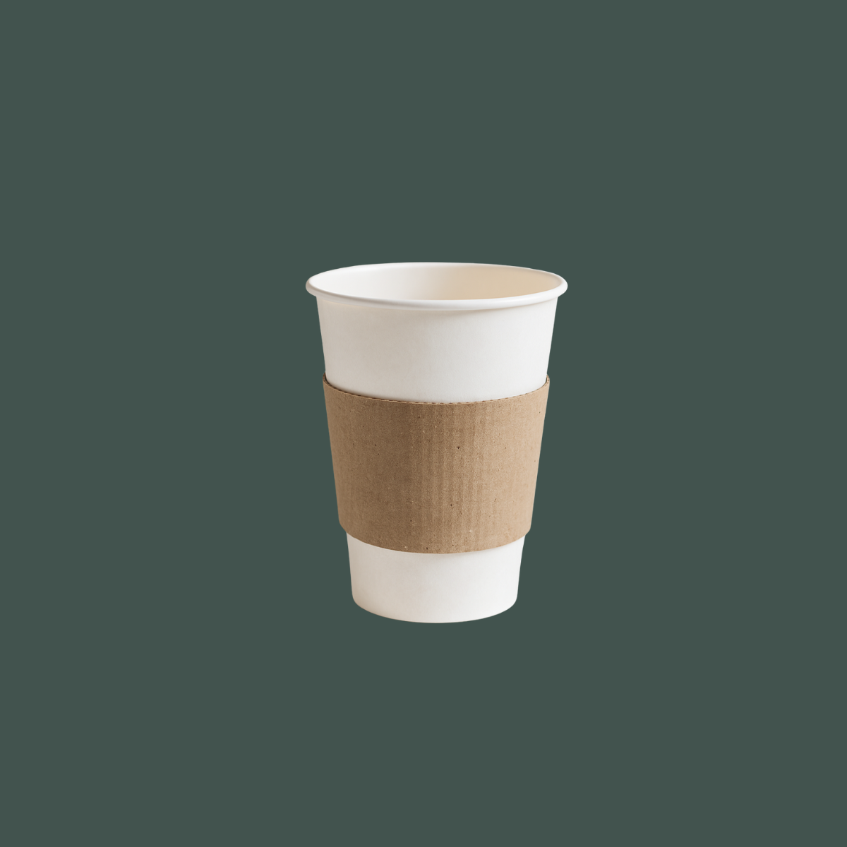 Vaso de papel blanco 16 oz