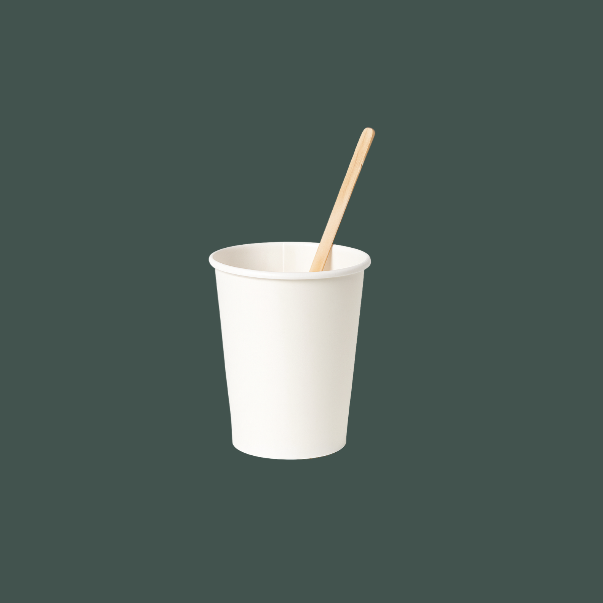 Vaso de papel blanco 16 oz