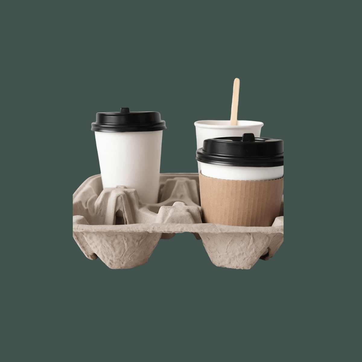 Vaso de papel blanco 16 oz