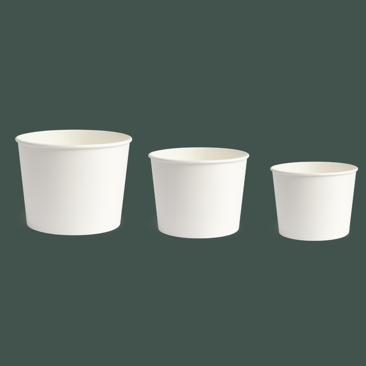 Vaso contendor sin tapa 4/6/8 oz