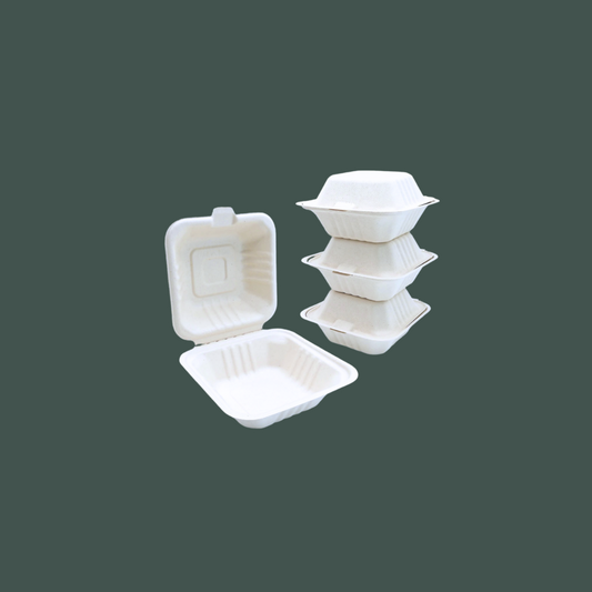 Contenedor sin divisiones 6x6" (Hamburguesero)