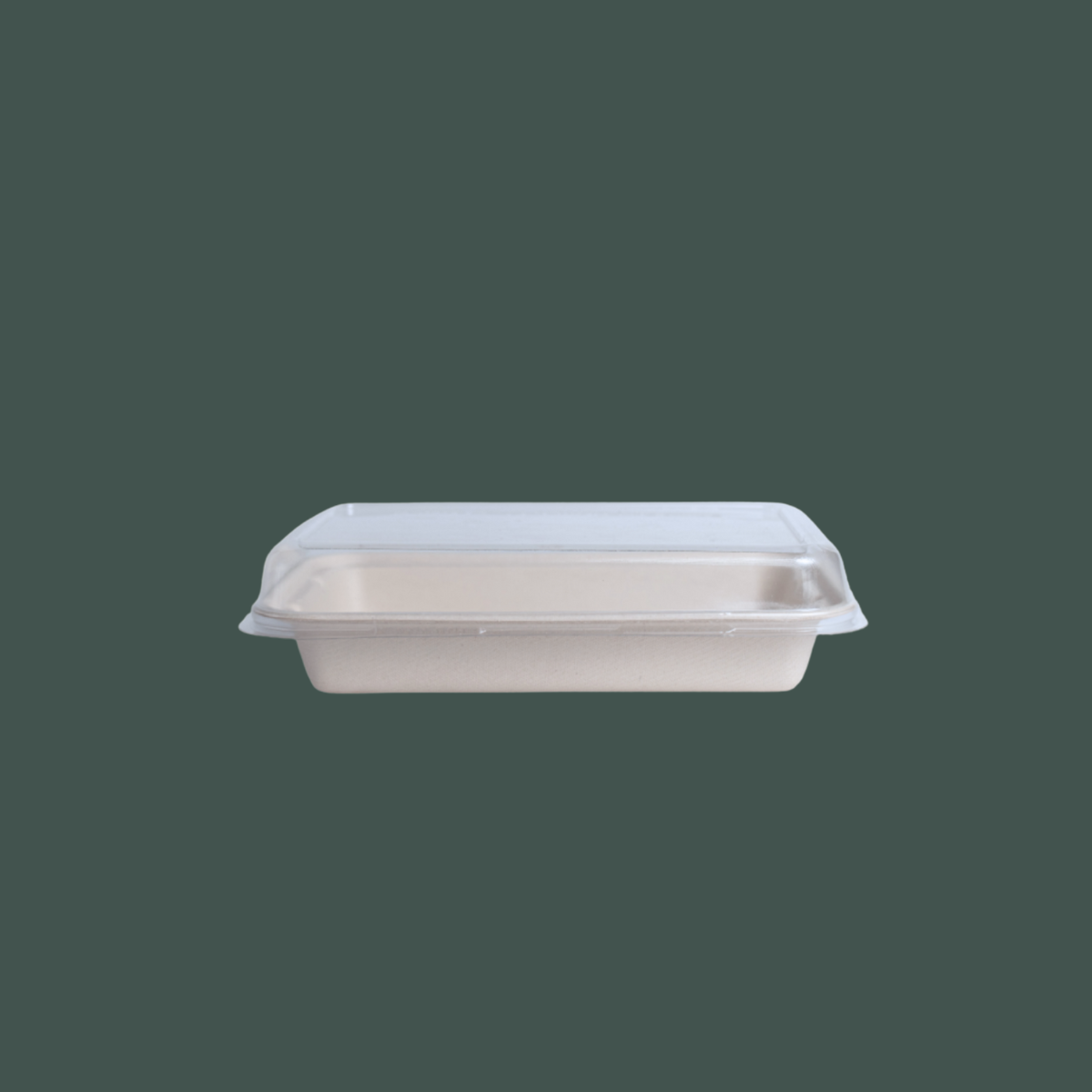 Tazón rectangular c/ tapa 28oz