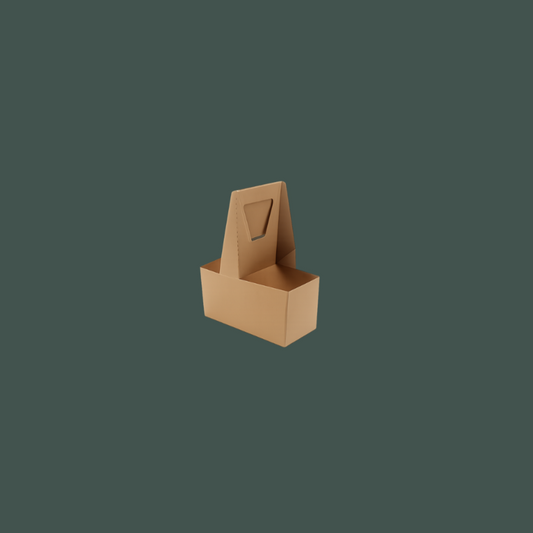 Carrier porta vasos 2 celdas
