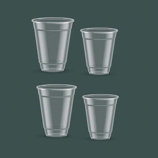 Vaso bebidas frías PET 12 oz