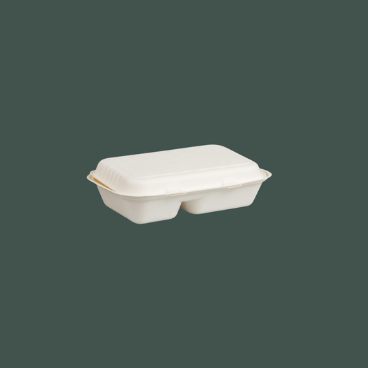 Contenedor con 2 divisiones 9x6"