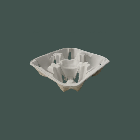 Charola porta vasos 4 celdas